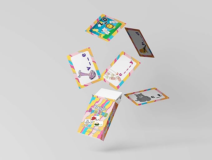 Creanoso US Schools and Learning Flash Cards Series (2-Deck)