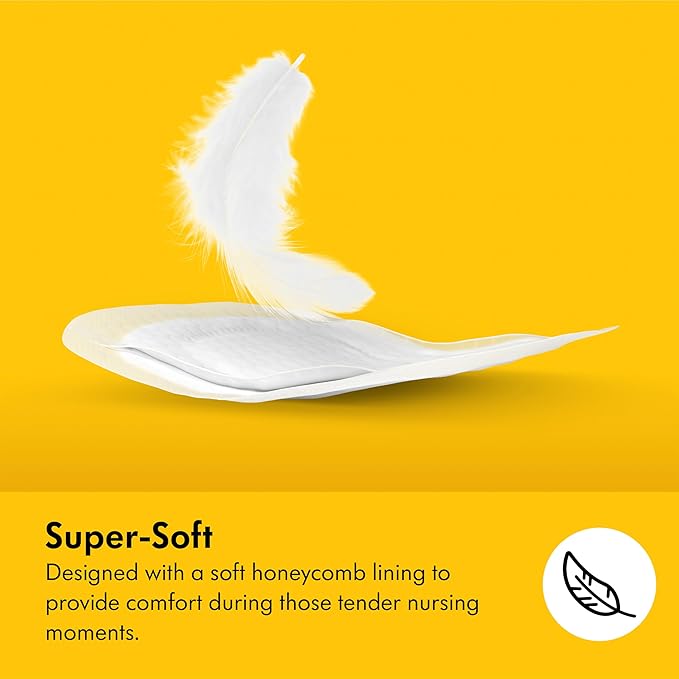 Medela Ultra-Breathable Nursing Pads, Highly Absorbent, Super Soft, Discreet Design for Comfortable Wear, Pack of 60