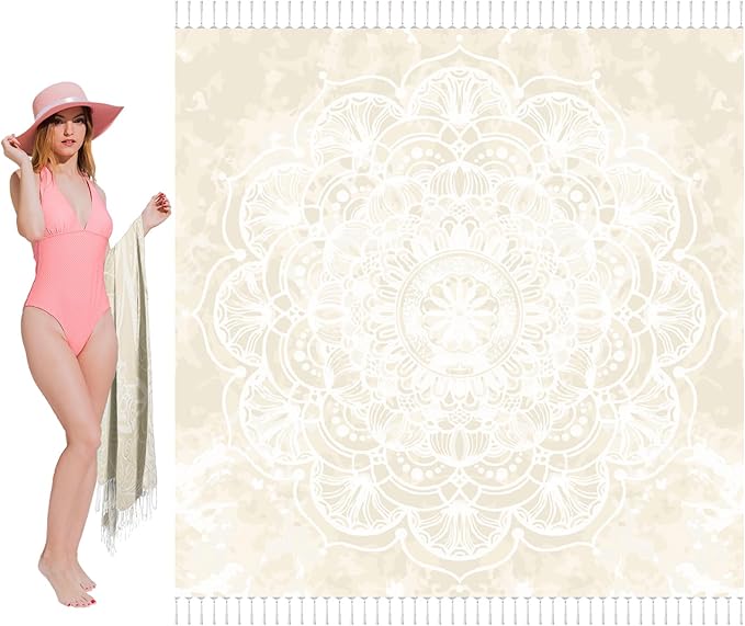 Oversized Turkish Beach Towel Blanket XXL Cotton Sandproof Towels Boho Woven Extra Large Big Sand Free Giant Throw Thick Blankets Huge Quilt XL Picnic Camping Necessities Cloud For Adult Gifts