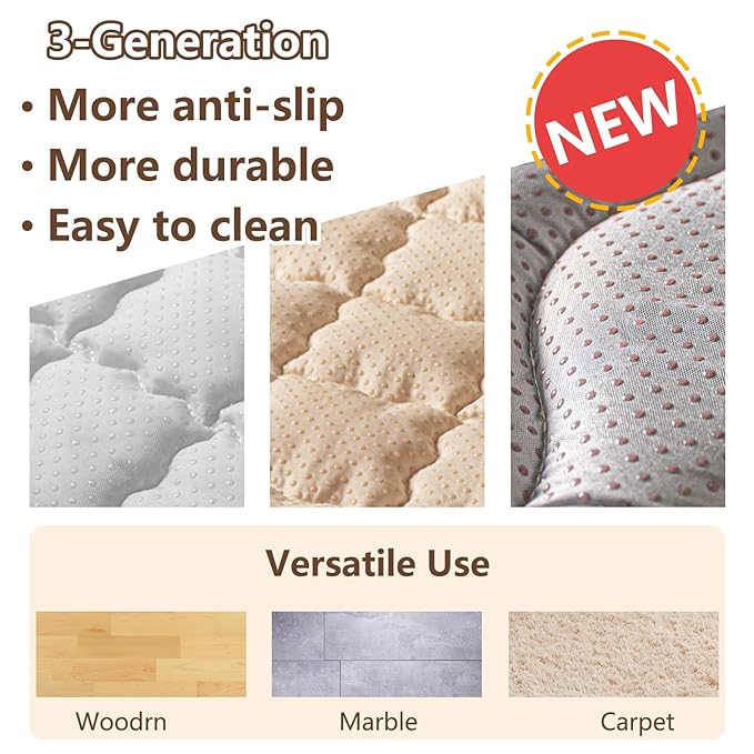 Baby Play Mats for Floor, 71”x59” Upgraded Thickness & Larger Super Soft Playmat for Babies and Toddlers, Foldable Washable, Upgrade Anti-Slip Crawling Mat for Playpen(High Contrast)