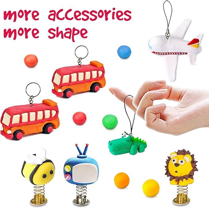 ESSENSON Modeling Clay Kit - 36 Colors Air Dry Magic Clay, DIY Molding with Sculpting Tools, Party Favors Kids Art Crafts Best Gift for Boys & Girls Age 3-12 Year Old