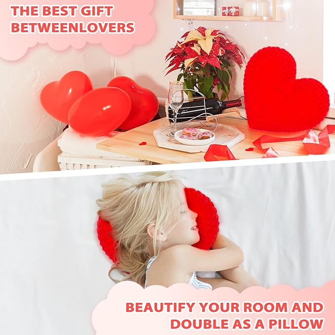 Crochetta Crochet Kit for Beginners, Crochet Kit w Step-by-Step Video Tutorials, Crochet Starter Kit Learn to Crochet Kits for Adults Kids Beginners, Heart Crochet Kit