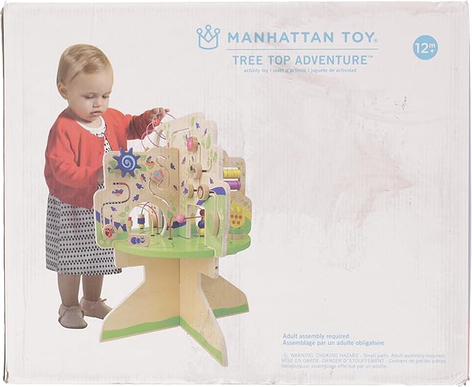 Manhattan Toy Tree Top Adventure Activity Center 22.50 x 18.00 x 18.00 Inches