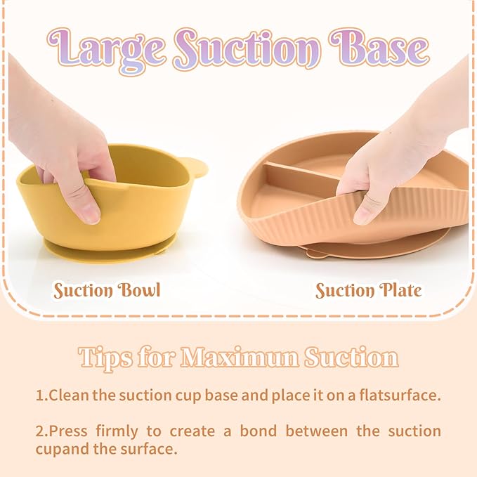 Silicone Baby Feeding Set 21 Pcs, Baby Led Weaning Supplies, Baby Feeding Supplies Set BPA Free, Essentials for Newborn Gift Mixed