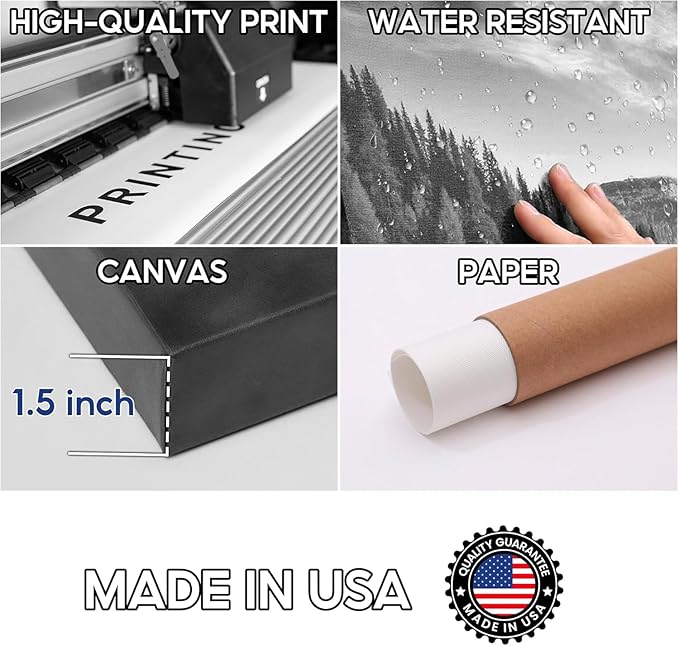 Personalized Father's Day Family Names Street Custom Multi-Name Date of Birth Vintage Street Sign Happy Fathers Day Poster Canvas Wall Art Best Gifts for Dad Husband from Daughter Son Wife Kids #1