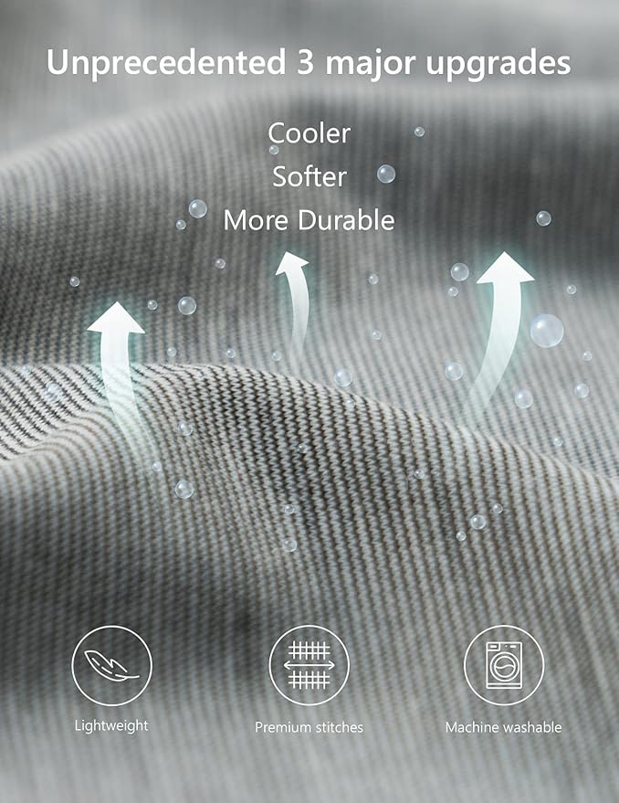 Meiz Pregnancy Pillows, Cooling Silky Pregnancy Pillows for Sleeping, 60" Full Body Maternity Pillow for Tall Pregnant Woman with Cooling Silk Jersey Cover, Grey