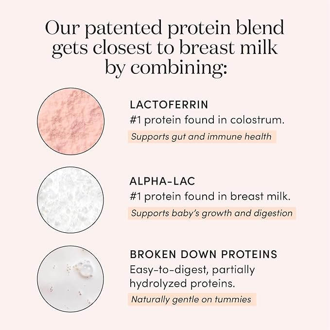 Infant Formula Powder for Infants 0-12 Months, Made With Organic Whole Milk, Clean Label Project Certified, Closest-to-Breast Milk Baby Formula Patented Protein Blend, 24 Ounce (Pack of 6)