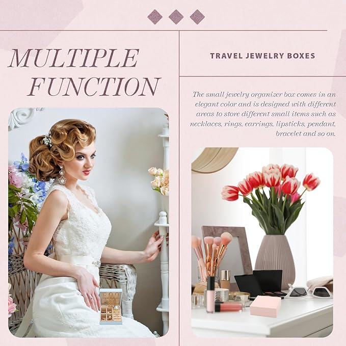 Bridesmaid Proposal Gifts Letter Cosmetic makeup bag bulk for Wedding Party Favors Bachelorette party decorations Toiletry Organizer Bag Makeup Case Gift (6, White&Dusty Blue)