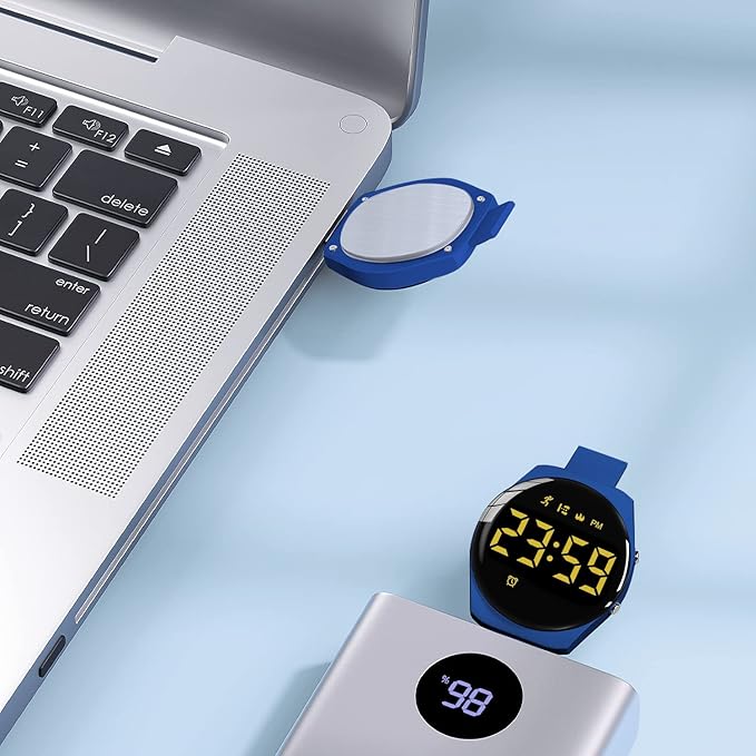 Kids Watches for Girls Boys Digital Sport Watch with Step Counter Pedometer Vibration Alarm Clock, No App Waterproof Fitness Tracker Kids Watch Boys Girls Teens Students Ages 5-16