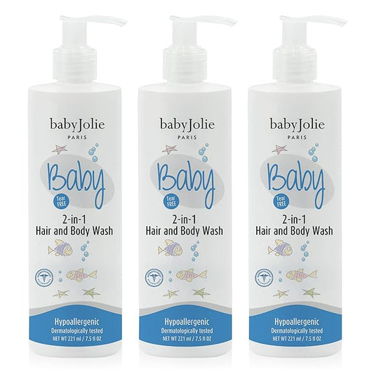 Baby Jolie Baby Body Wash, Kids Hair and Body Wash for Babies & Newborn 2-in-1, Shampoo + Soap | 7.5oz | 221ml (3)