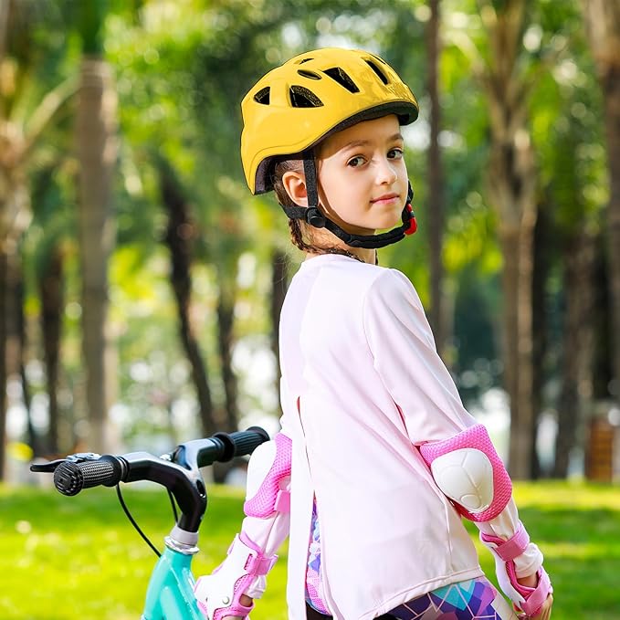 Kids Bike Helmet,2 Sizes Adjustable for Youth Child Boys & Girls Ages 3-5-8-14,Ventilation and Multi-Sport for Bicycle Scooter Skate