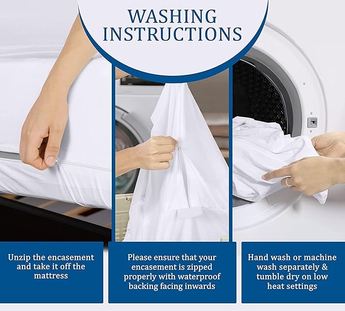 Utopia Bedding Zippered Mattress Encasement Twin Size (Pack of 12), 100% Waterproof, Dust Mite and Bed Bug Proof Mattress Protector, Absorbent 6-Sided Mattress Cover