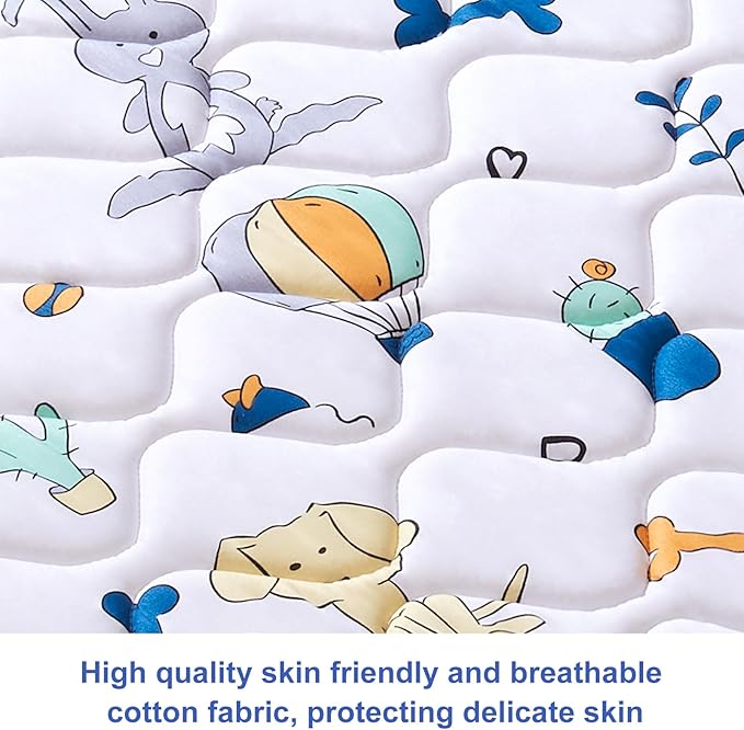 Baby Bassinet Mattress 30x 20 inches- Firm Support and Comfort Premium Foam,Noiseless and Odorless,Hypoallergenic Small Crib Mattress, Fits Moses Basket, Dual Sided with Soft Breathable Fabric