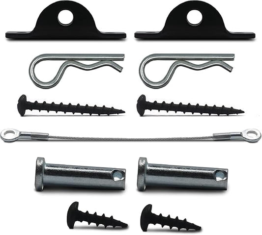 Furniture Anti-Tip Kit for Large Heavy Objects - Heavy Duty Furniture Anchor - Supports up to 400 lbs
