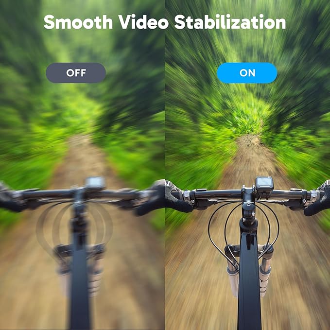 AKASO EK7000 4K30FPS 20MP WiFi Action Camera with EIS Ultra HD 131FT Waterproof Underwater Camera Remote Control 4X Zoom Support External Microphone Black