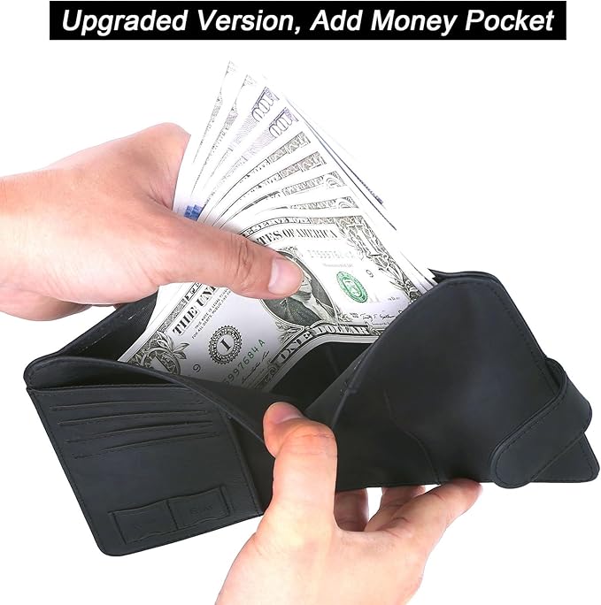 Passport Holder Cover Wallet Travel Essentials Leather Rfid Blocking Case Vacation Luggage Must Haves Travel Accessories for Men Women (120#Black)