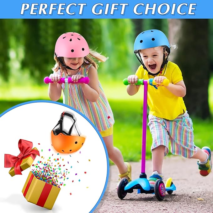 Kingdder 4 Pack Kids Helmets Toddler Adjustable Bike Helmet Ages 3-8 CPSC Certified Children Training Headwear for Boys Girls Skateboard Bicycle Scooter Cycling Riding Sports