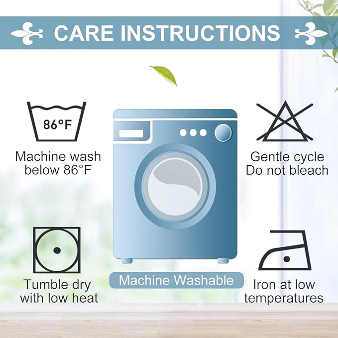 ChrisDowa 100% Blackout Curtains for Bedroom with Black Liner, 2 Thick Layers Total Blackout Thermal Insulated Grommet Window Curtains 2 Panels Set (Greyish White, 52 x 63 Inch)