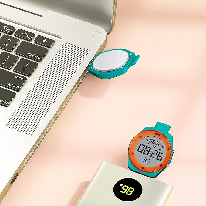 Kids Watches for Girls Boys Digital Sport Watch with Step Counter Pedometer Vibration Alarm Clock, No App Waterproof Fitness Tracker Kids Watch Boys Girls Teens Students Ages 5-16