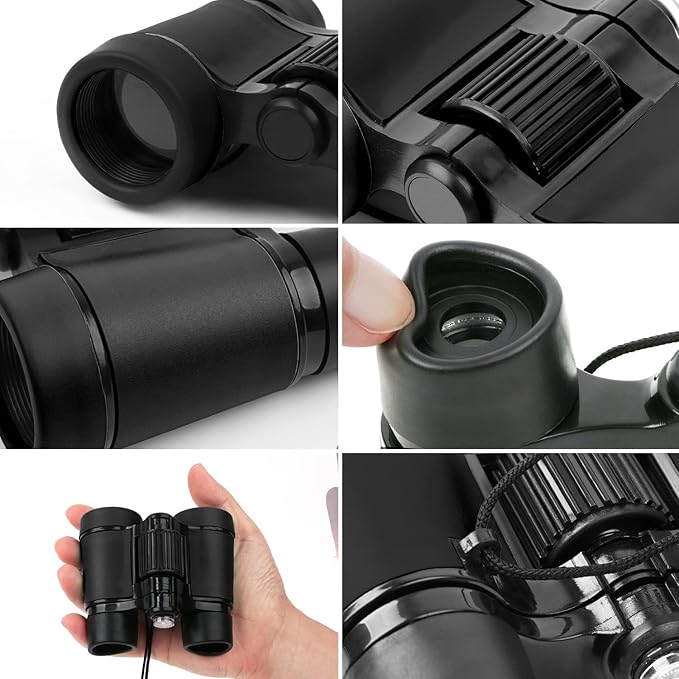 Scotamalone Kids Toy Binoculars Shock Proof for Age 3-12 Years Old Boys Girls Bird Watching Educational Learning Hunting Hiking Birthday Presents