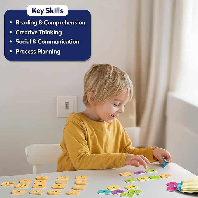 Skillmatics Learning Toys - Sentence Search, Fun Sentence Building Activity, Creative Word Play, Educational Toys for Kids, Gifts for Boys and Girls Ages 5, 6, 7, 8