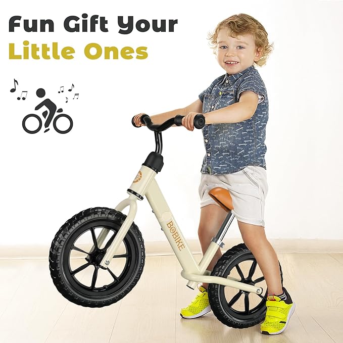 Toddler Balance Bike Toys for 2 to 5 Year Old Girls Boys Adjustable Seat and Handlebar No-Pedal Training Bike Best Gifts for Kids