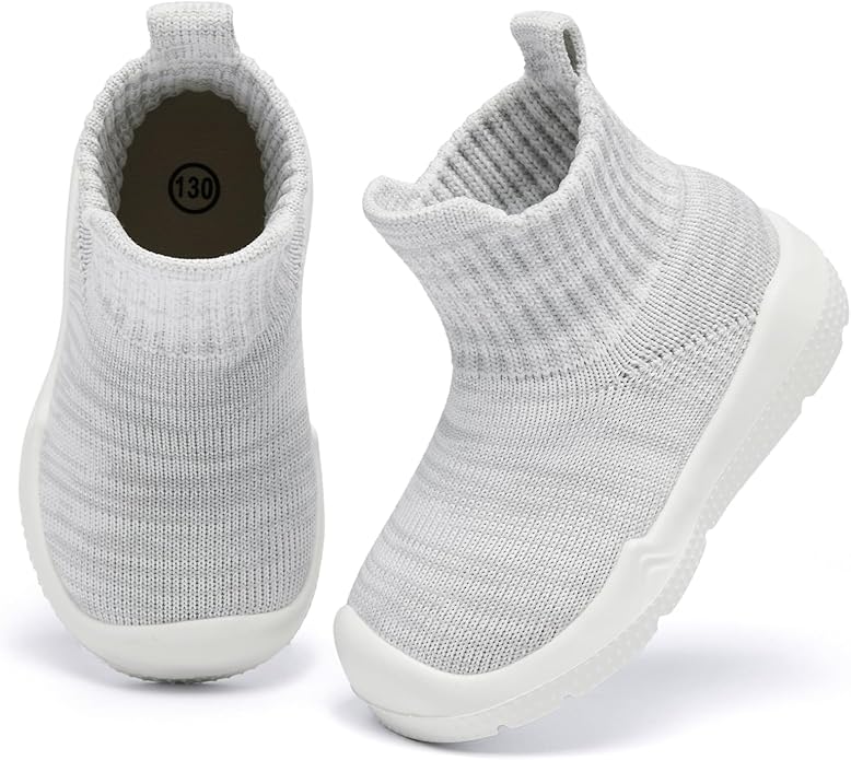 MORENDL Toddler Sock Shoes Baby Walking Shoes Infant Slippers Boys & Girls Non-Slip Sneakers