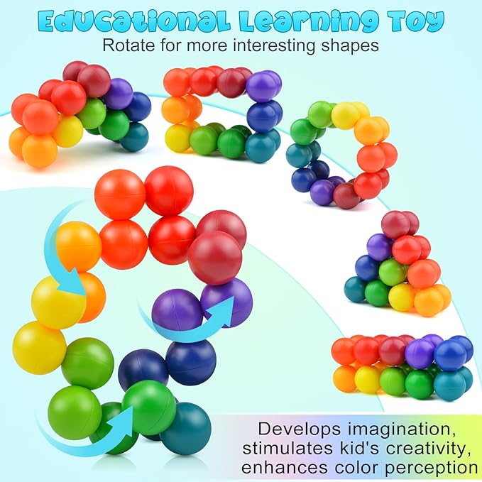 Autism Sensory Toys for Autistic Children, Fidget Toys for Adults Kids , Autism Toys for Toddlers 3-4,Christmas Stocking Stuffers Present,Airplane Car Travel Toys for Kids Ages 3-5