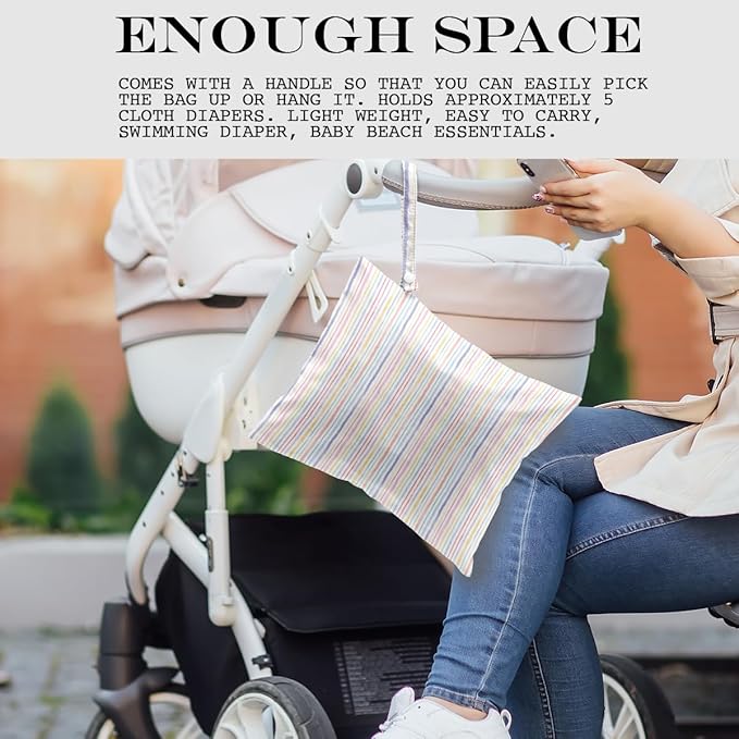 Wet Bag, Wet Dry Bag, Wet Bag for Swimsuit, Travel, Beach, Pool, Diapers, Dirty Yoga Gym Clothes, Makeup Bag, Waterproof Tropical Palm Leaves Decor Jungle Palm Leaf Favors