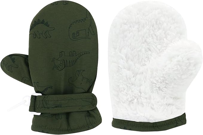 Toddler Gloves Kids Mittens Winter Warm Lined Fleece Gloves Waterproof Snow Baby Mitten for Boys Girls