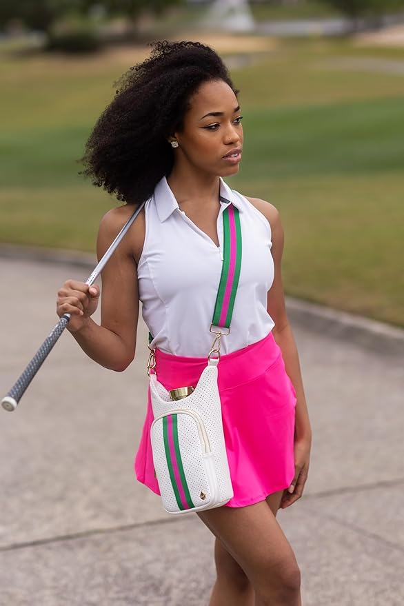 WanderFull® Original HydroBag® Collection, Water Bottle Holder w/Strap & Phone Pocket, Hands-Free Crossbody Water Bottle Bag