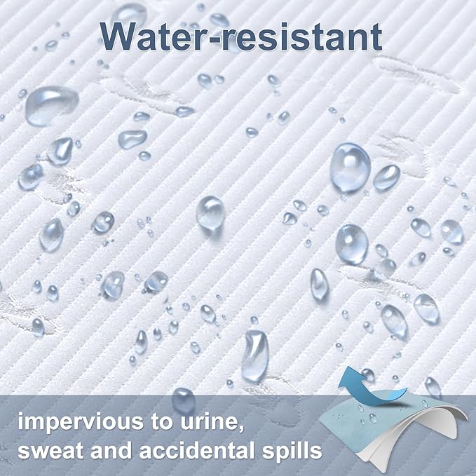 Baby Bassinet Mattress 35x 20 inches- Firm Support and Comfort Premium Foam,Noiseless and Odorless,Hypoallergenic Small Crib Mattress, Fits Moses Basket, Dual Sided with Soft Breathable Fabric