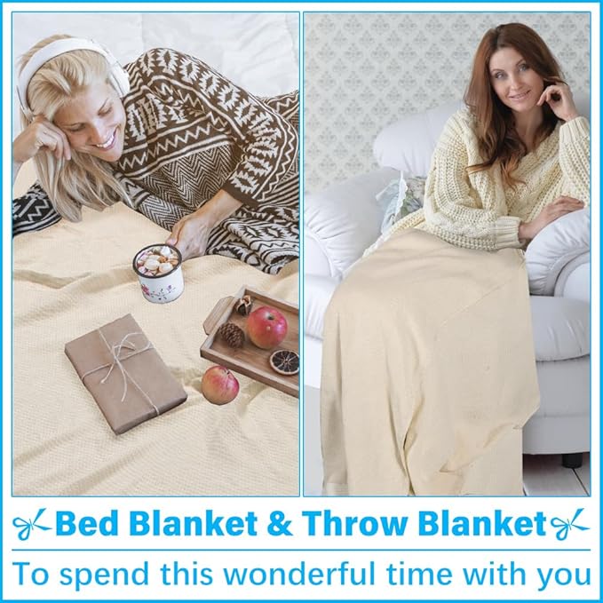 Oversized Turkish Beach Towel Blanket XXL Cotton Sandproof Towels Boho Woven Extra Large Big Sand Free Giant Throw Thick Blankets Huge Quilt XL Picnic Camping Necessities Cloud For Adult Gifts Beige