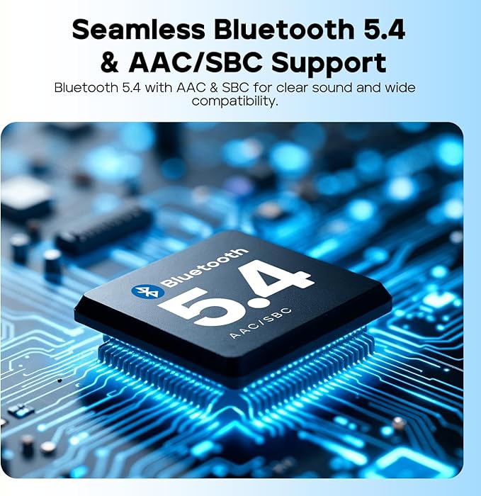 Tribit Portable Bluetooth Speaker StormBox Mini+, 12W Shower Speaker with 360°Surround Sound, 12H Playtime, Custom EQ, BT5.4, IPX7 Waterproof, RGB Lights, Type-C, AAC/SBC, TWS, Party/Beach/Gift (Blue)