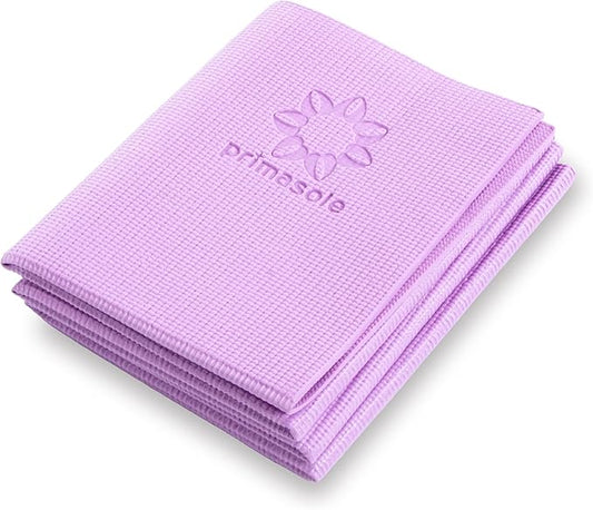 Folding Yoga Travel Pilates Mat Foldable Easy to Carry to Class Beach Park Tear resistant Travel Picnics 4mm Thick 9 Colors