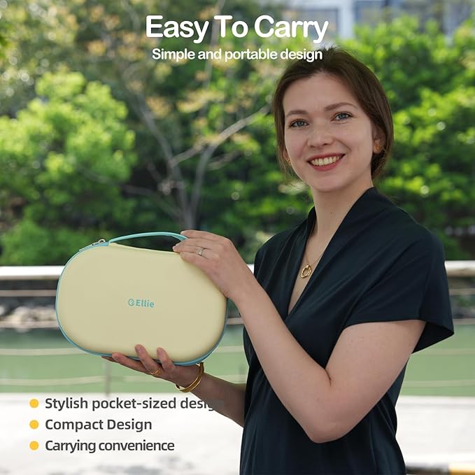 Ellie Wearable Hands Free Breast Pump, Portable Breastfeeding Pump w/Soft Double-Sealed Flange, Anti-Backflow & Leakproof Design, Ultra-Slim and Quiet, 4 Modes 9 Levels, Smart Nightlight, 2 Pack