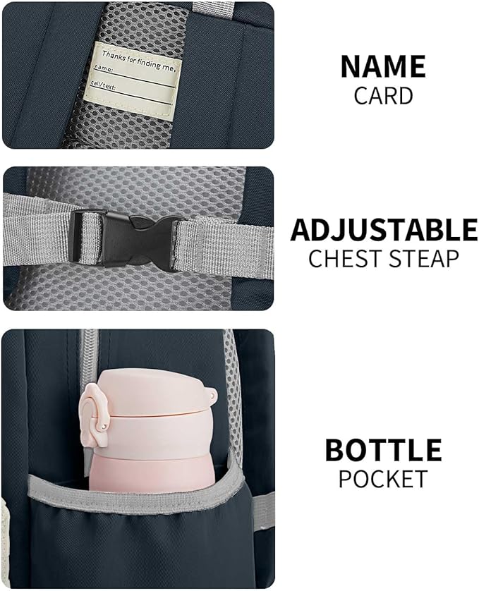 Toddler Backpack for Boys 2-5: Preschool Kindergarten 13" Daycare Backpacks Fit A4 Folder