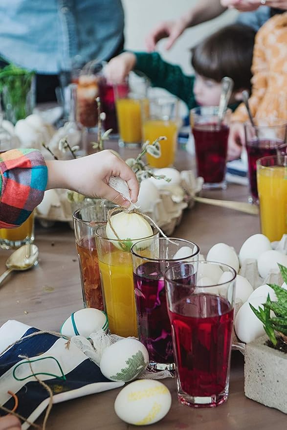 CALPALMY 24 Pieces Hyper-Realistic White Wooden Eggs - 2 Dozen Fake Easter Eggs for Painting, Decorating, Crafting, Pretend Play, Simulation Toys, Fake Food, Nest Box Training