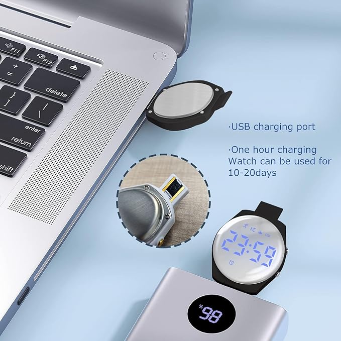 Kids Watches for Girls Boys Digital Sport Watch with Step Counter Pedometer Vibration Alarm Clock, No App Waterproof Fitness Tracker Kids Watch Boys Girls Teens Students Ages 5-16