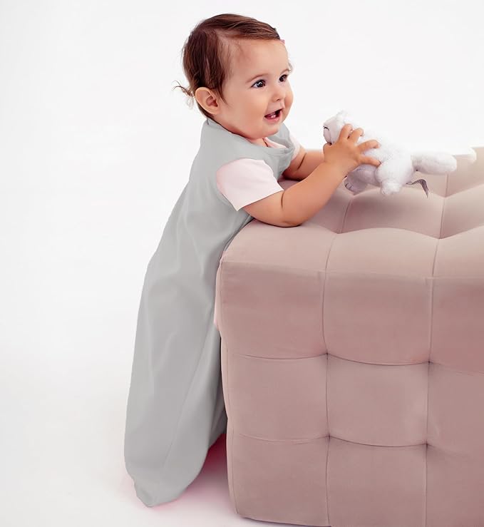 Mama Cheetah Baby Sleep Sack 0.5 TOG, Organic Cotton Baby Wearable Blanket with Two-Way Zipper, Swaddle Transition Baby Sleeping Bag for Newborn Infant Toddler Boy Girl, 0-3 Month