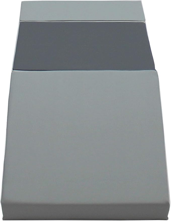 Factory Direct Partners 11618-GYLG SoftScape Toddler Playtime Climber, Indoor Active Play Structure (3-Piece Set) - Gray/Light Gray