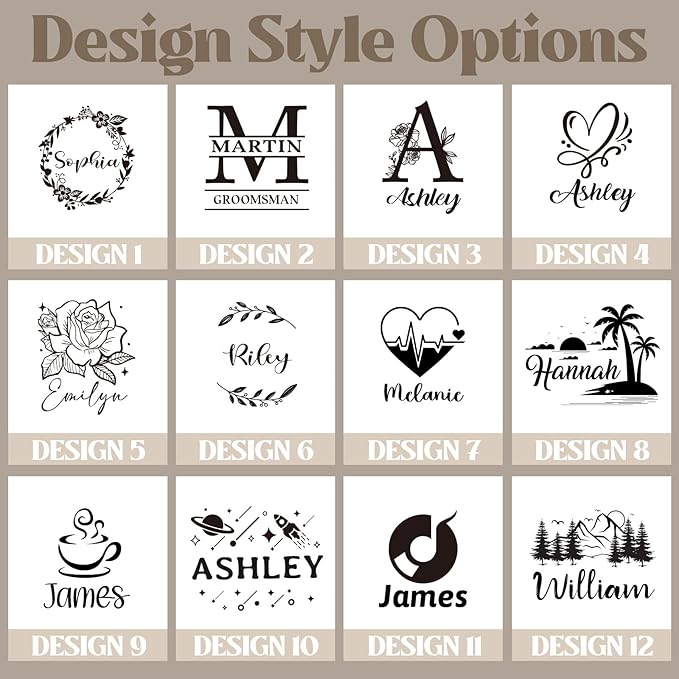 Custom Insulated Coffee Tumbler, Personalized Travel Coffee Mug with Handle and Lid, 14oz Engraved Stainless Steel Coffee Mug, Personalized Gifts for Women Men and Friends