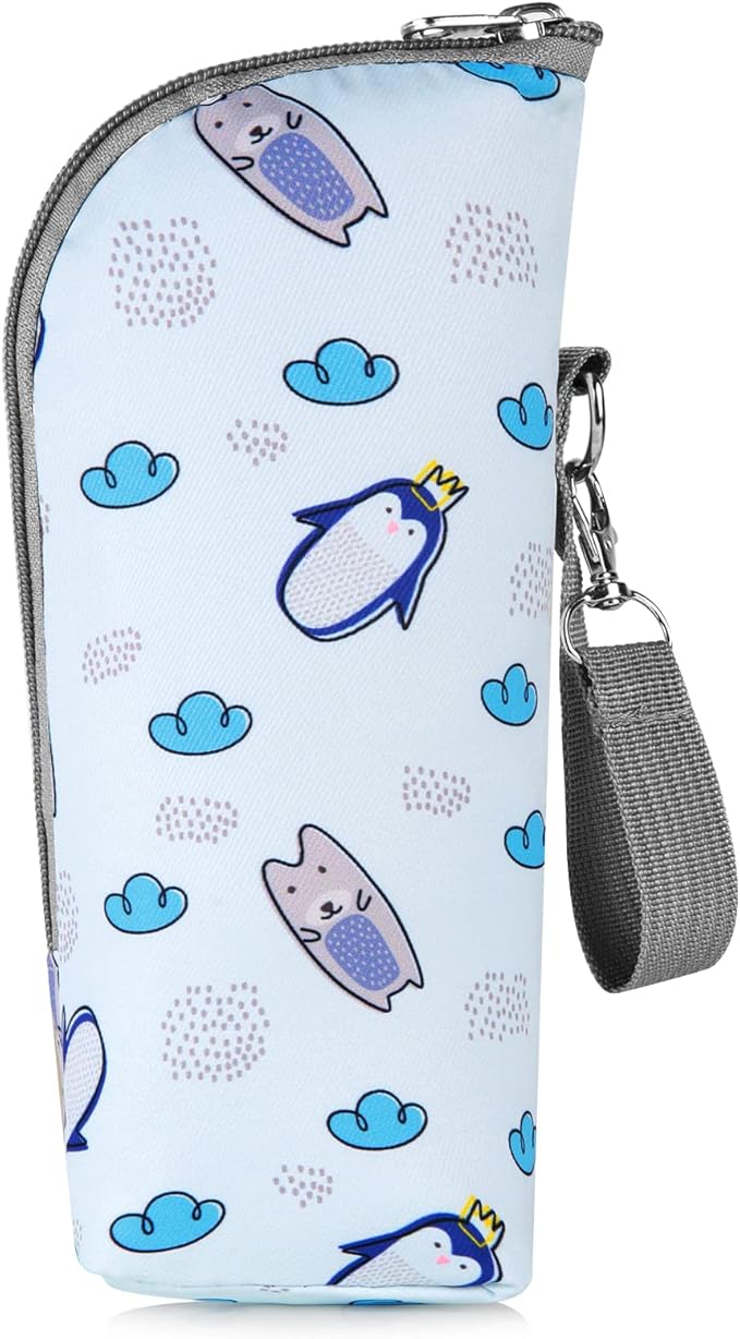 Accmor Baby Bottle Cooler Tote Bags, Insulated Breastmilk Cooler Bag, Nursing Bottle Cooler Warmer Bag for Nursing Mom Daycare Travel