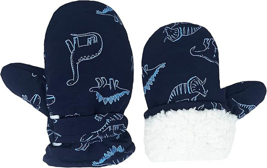 Toddler Gloves Kids Mittens Winter Warm Lined Fleece Gloves Waterproof Snow Baby Mitten for Boys Girls