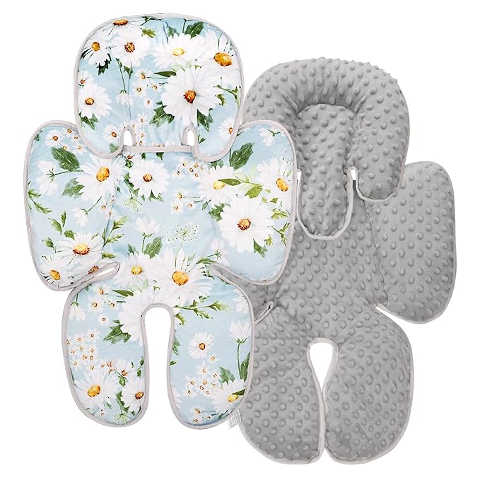 Pea Pod Baby Head Support for Newborn, 2 in 1 Infant Head Body Support for Girls Extra Soft Breathable Cushion Insert
