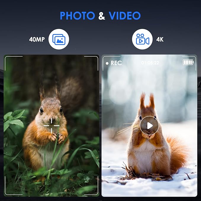 Night Vision Goggles,Compact Night Vision Binoculars,32GB Card Included, Photo/Video Capture,Outdoor tools for Education, Wildlife Watching,Gifts for Boy, Gifts for Men, Gifts for Father (Pearl Black)