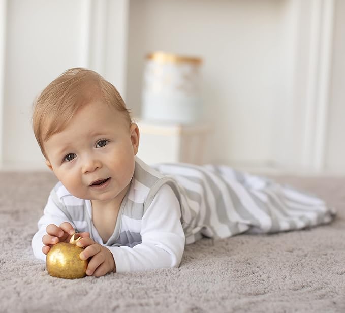 Mama Cheetah Baby Sleep Sack 0.5 TOG, Organic Cotton Baby Wearable Blanket with Two-Way Zipper, Swaddle Transition Baby Sleeping Bag for Newborn Infant Toddler Boy Girl, 24-48 Months