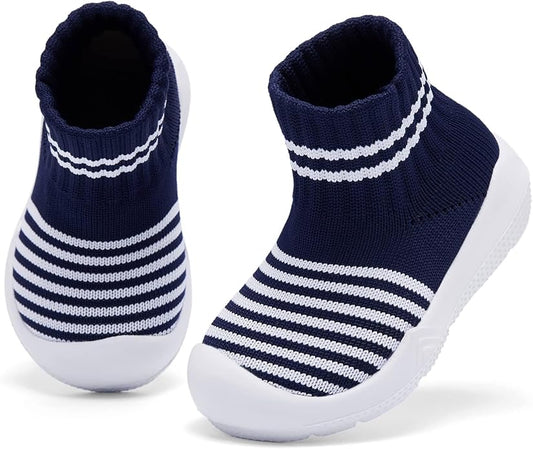 MORENDL Toddler Sock Shoes Baby Walking Shoes Infant Slippers Boys & Girls Non-Slip Sneakers
