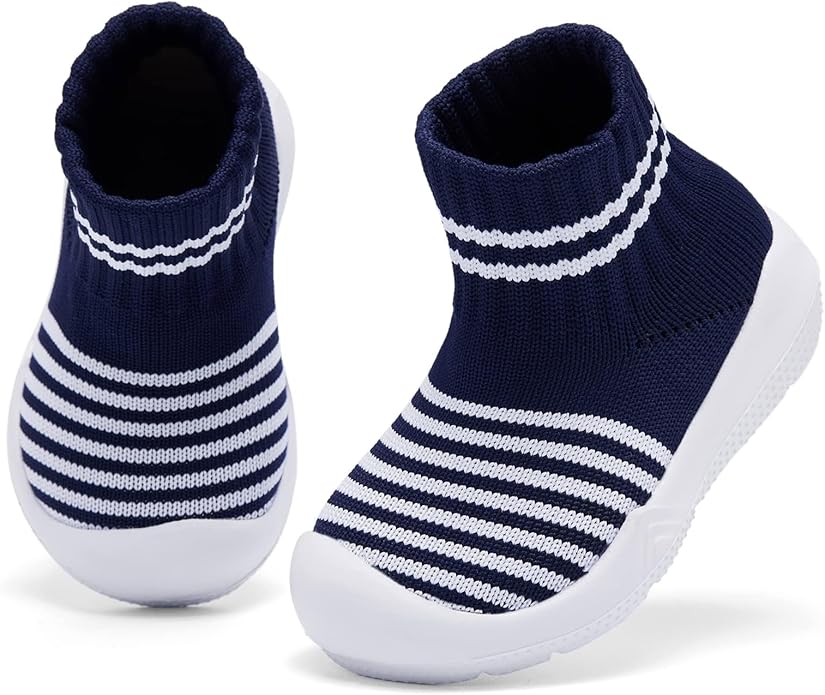 MORENDL Toddler Sock Shoes Baby Walking Shoes Infant Slippers Boys & Girls Non-Slip Sneakers