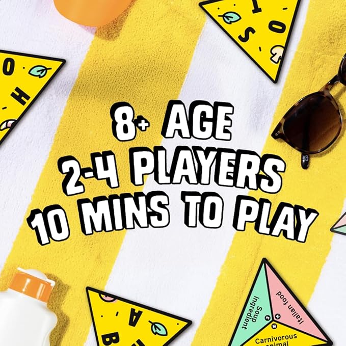 Big Potato P for Pizza: Family Card Game | Great for Adults and Kids | Perfect for The Holidays and Family Game Night | Compact Card Game